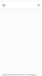Mobile Screenshot of drk-hannover.org
